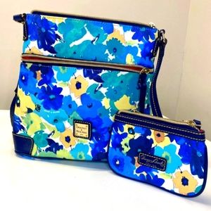 Dooney & Bourke crossbody bag. With key chain purse.